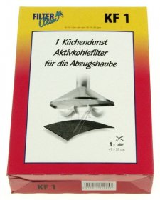 Filterclean Carbon Filter - Kf1 300004-kdk Universal Carbon Filter L 47x57cm - To Cut