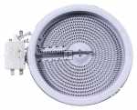 Ceramic Heater Element - 10 54111 004 17466100a00004 Radiation Heating Tray 165mm 1200w [Midea]