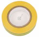Inotech Insulation Tape - Insulation Tape; Electrical Insulationg Tape 15mm X 10m Green yellow - 121563