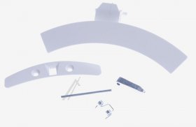 Compatible Washing Machine And Tumble Dryer Door Handles - Handle Alternative For Aeg 4055137402 1327920185