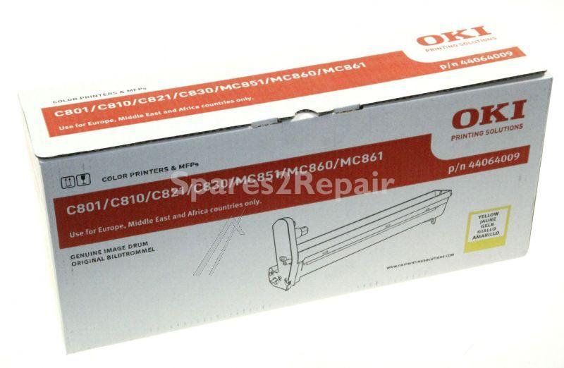 Oki Drum Assembly - 44064009 Drum Unit Yellow 20k