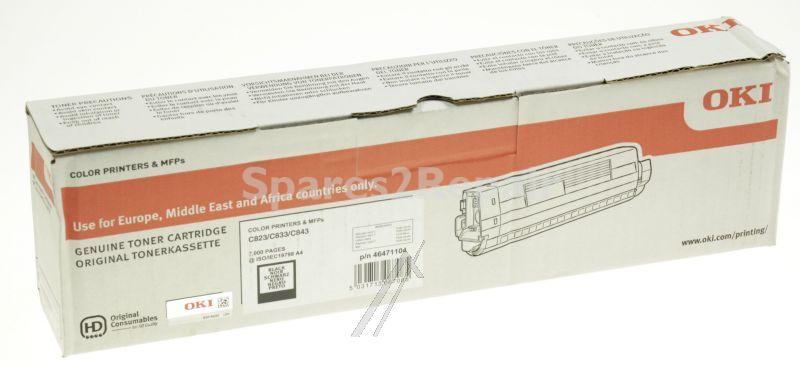 Oki Toner Cartridge - 46471104 Toner Cartridge Black 7k