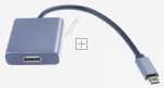 Compatible Usb adaptor - Usb-c To Hdmi Adapter Aluminum Case 4k*2k-60hz (4:4:4) Grey