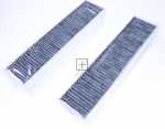 Compatible Carbon Filter - Activated Carbon Filter 2 Pieces Alternative For Gaggenau 17003002