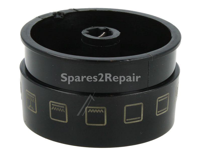Control Knob - 9010783 Knob For Dual-circuit Heater Brown [Amica]