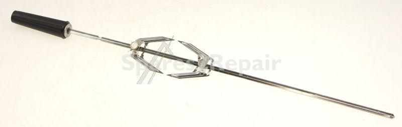 Tray - C00649636 488000649636 Sp Oven Black Deep Tray 451x385x [Whirlpool Indesit]