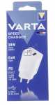 Varta Usb Power Supplies - 57955 101 111 Gan Charger 38w 1x Usb-c 1x Usb-a Pd Qc