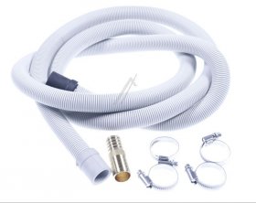 Outlet Pipe - 11057910 Outlet Hose Set Drain Hose Extension [Bosch Siemens]