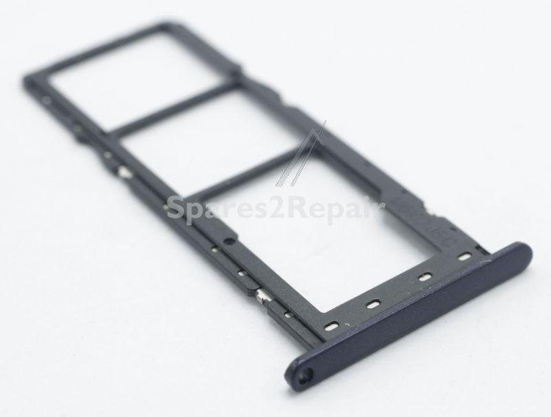 Motorola Sim card Holder - S948d00163 Tnei30-bvj130-020+sim Card Tray_black_dp