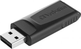Verbatim Usb-stick 2.0 - Usb Drive 2.0 Store N Go Slider 128gb Black