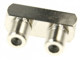 Schwaiger F Connector - F-verbinder: U-form, Silber