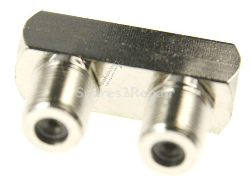 Schwaiger F Connector - F-verbinder: U-form, Silber