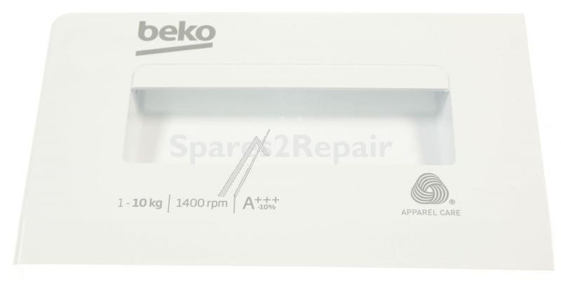 Detergent Dispenser Cover - 2459209502 C00962249 Drawer Panel [Arcelik]