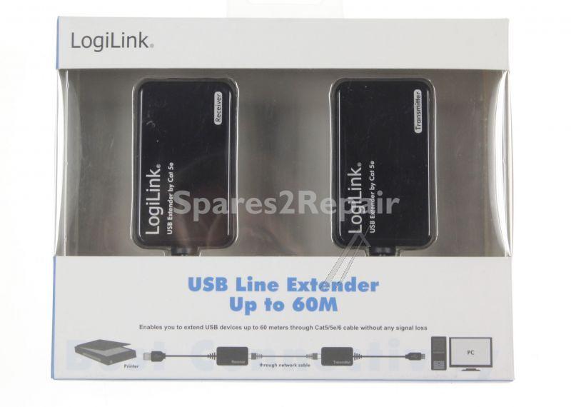 Logilink Usb-adaptor - VerlÄngerungskabel Usb Über Cat5-6 Bis 60 M