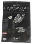 Inakustik Stereo Cable Phono Plug - Referenz Nf-202 Stereo Set 1,2m , Nvp Audiokabel