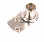 Com Angle Coaxial Plug - Male Coaxial Angle Plug Plastic 9,5mm