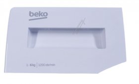Detergent Dispenser Cover - 1912014077 C00929150 Drawer Panel [Arcelik]