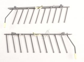 Hisense Gorenje Fixings And Brackets - 968149 Set Of Wide Folding Plate Holders