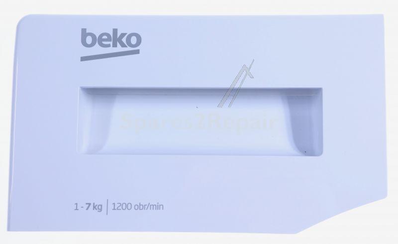 Detergent Dispenser Cover - 1912014069 C00928237 Drawer Panel [Arcelik]