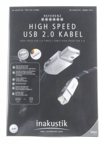 Inakustik Usb Plug - 00717003 Reference Usb-a Plug-usb-b Plug 3 0m