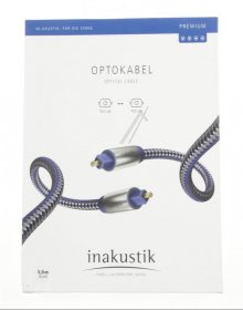 Inakustik Optical Fibre Connectors - Premium Ii Opto Toslink Lead 5,0m