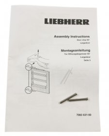 Liebherr Door Hinges For Fridges - 909669900 90 Mitaion Pins For Large Hinge