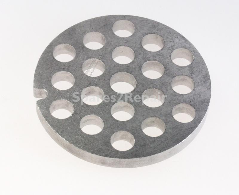 Perforated Disc For Meat Grinder - Kw714428 Coarse Screen (stamped Eu) [Delonghi]