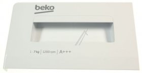 Detergent Dispenser Cover - 2850776011 C00876273 Drawer Panel1-7kg 1200rpm A+++ Beko Whit [Arcelik]
