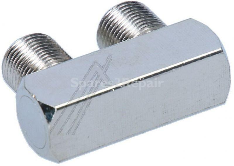 F-jack/f-jack Adaptor - F-coupling - F-coupling Connector 180 Degree
