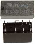 Tianbo Pcb Relay To 12v - 12vdc 1a-120v Hjr1-2c-l-12vdc Relay 12vdc-720 Ohms 20x10x11mm
