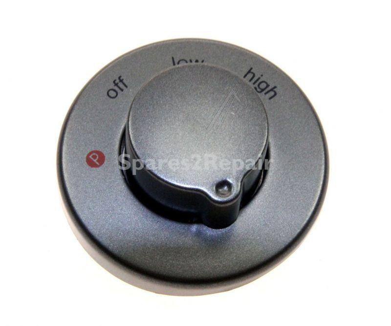 Button - Kw711641 Control Knob And Bezel - Silver [Delonghi]