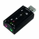 Logilink Soundcards Pc Usb - Usb2.0 Sound Card, 7.1 Virtual 3d Sound Effect