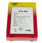 Filterclean Vacuum Cleaner Bags - Eta406 000062-k Paper Dust Bag X5+3 Filters