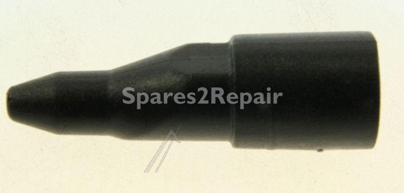 Nozzles steam-high Press: Wate - 4071389755 Tube Connection Plastic Black [Electrolux Aeg]