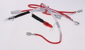 Filament Lamp - 7313273899 Cable Tco+2spie Red&green 230v Ec145 [Delonghi]