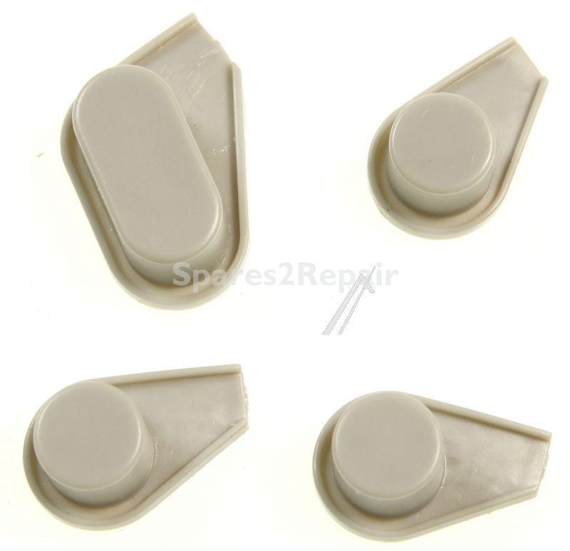 Button Set - Kw711207 Key Set Gray Sb266-277 [Delonghi]