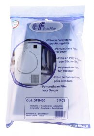 Eurofilter Foam Filter - Filter (3 Pcs ) Alternative For Whirlpool