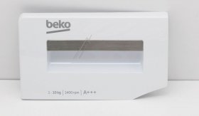 Detergent Dispenser Cover - 2449809159 C00872689 Detergent Drawer Front Cover Assembly [Arcelik]