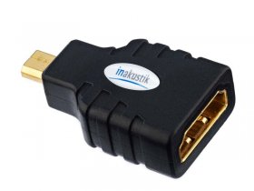 Inakustik Hdmi-jack/hdmi-plug - Premium Hdmi Adapter Fem- Micro Hdmi Male (80)
