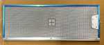 Metal Grease Trap - 9197060700 C00898343 Self-supporting Filter (glass) 186x515(60) Rf [Arcelik]