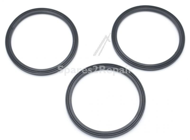 Sealing Materials - Kw716920 Sealing Ring - 3pcs (plastic Liquidiser) [Delonghi]