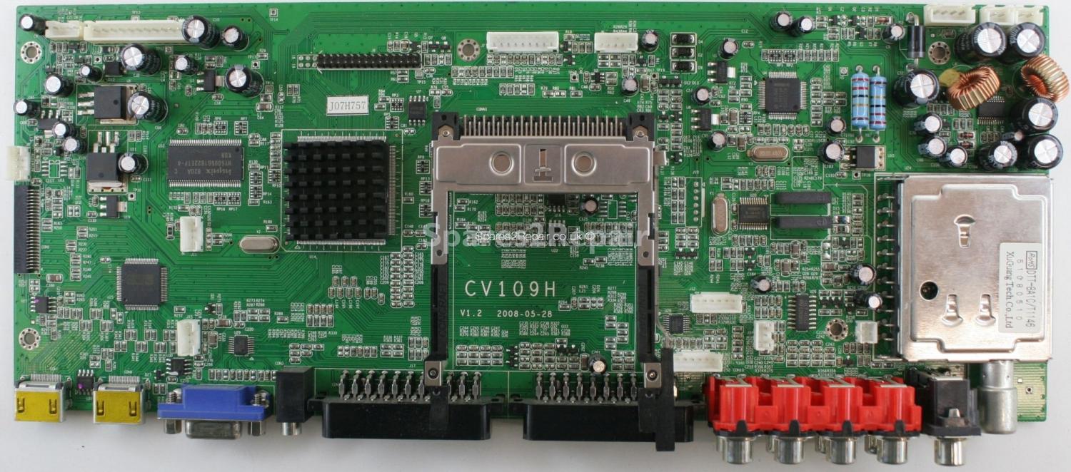 Baird OR42BAIRD - Main AV - CV109H - V1.2 - J07H757 - B109HX121X5 - CNC20080729005
