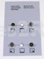 Arcelik Nozzles Set-propane/butane Gas - Jetnsatz G30 30 Injector Gr ( BÜtg ) - 4431900071