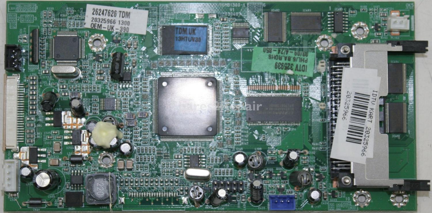 Bush IDLCD42TV25HD - Card Reader - 16MB1300-1 V1 - 030407 - 26247626 - 20325966 - IDTV 325939