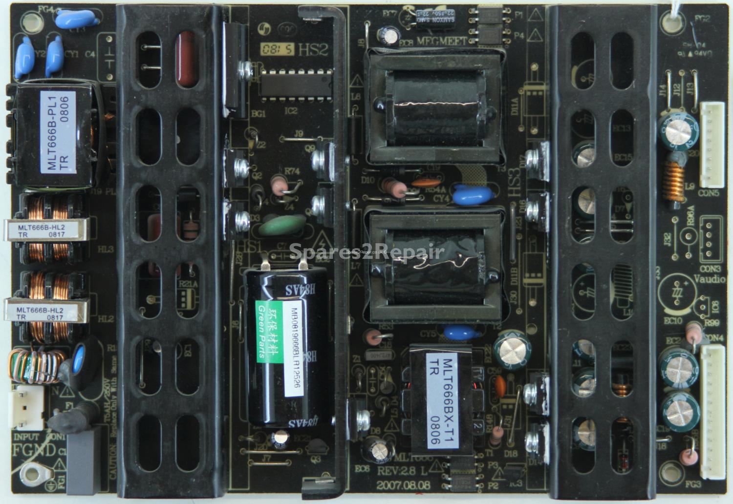 Goodmans LD2666D - PSU - MLT666 - REV:2.8 L