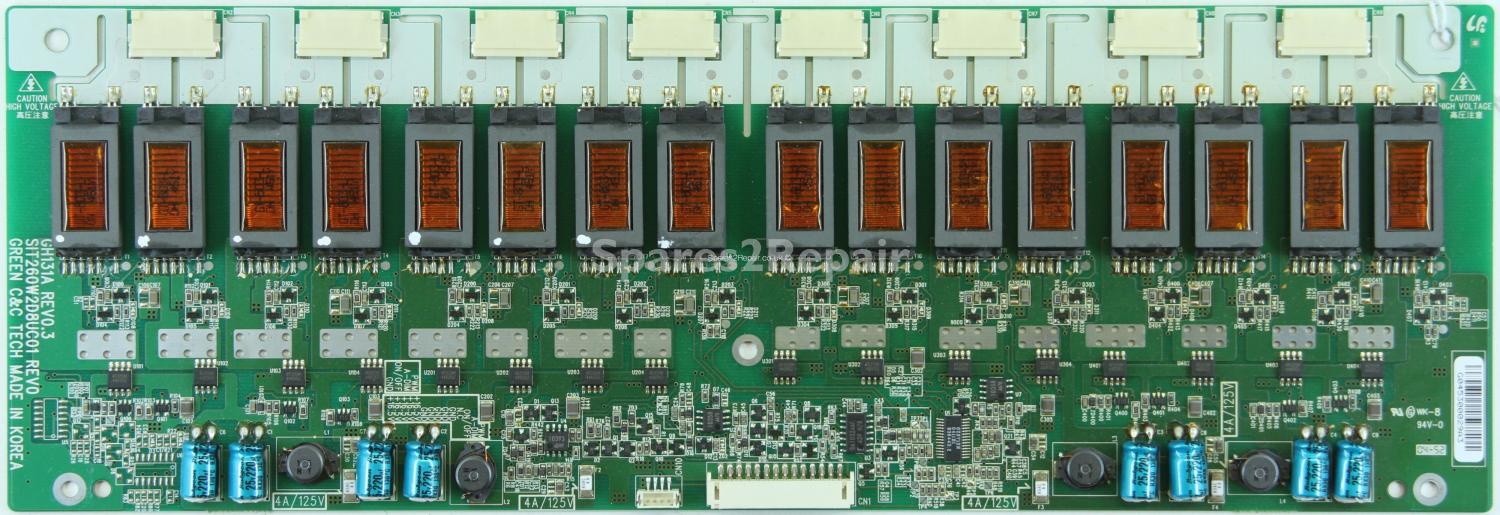 JVC LT-Z265X4B - Inverter - GH131A REV0.3 - SIT260W2D8UC01 REV0