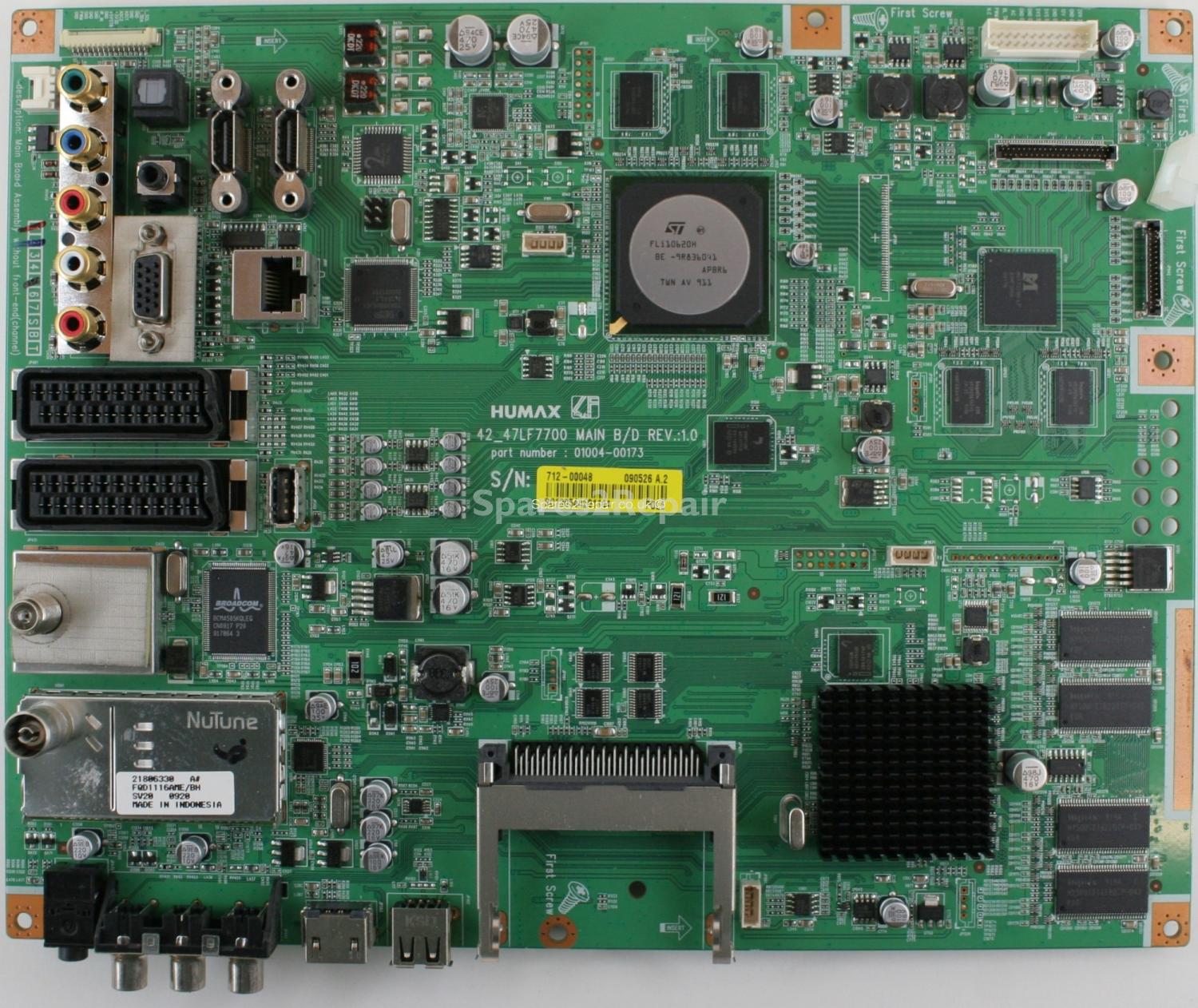 LG 42LF7700 - Main AV - EBU60703402 - 42_47LF7700 - Rev 1.0 - 01004-00173