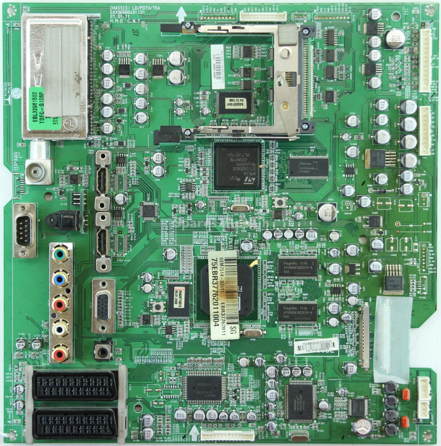 LG 37LF66 - Main AV - EAX36680401(3) - EBR37762011
