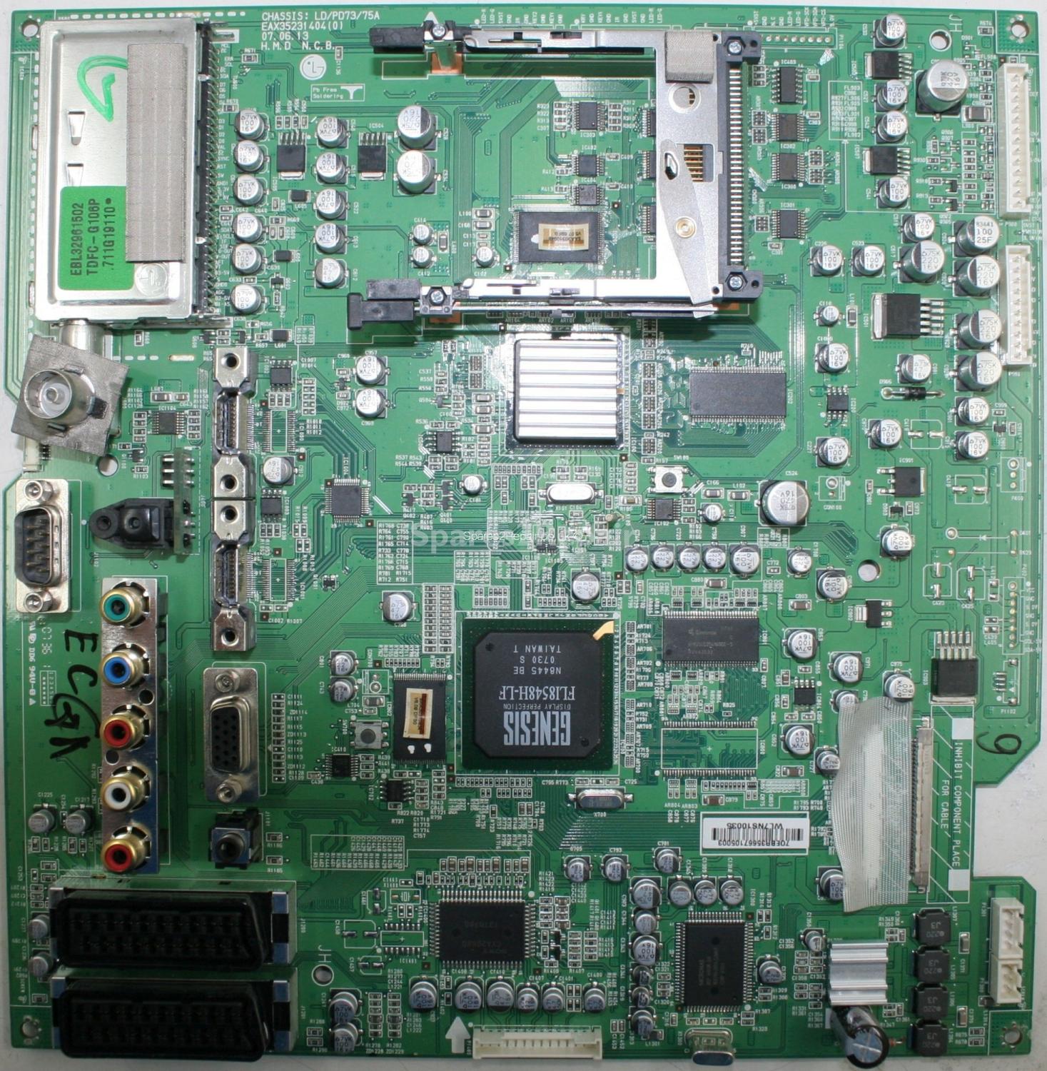 LG 42LC55 - Main AV - EAX35231404(0) - EBR35667105