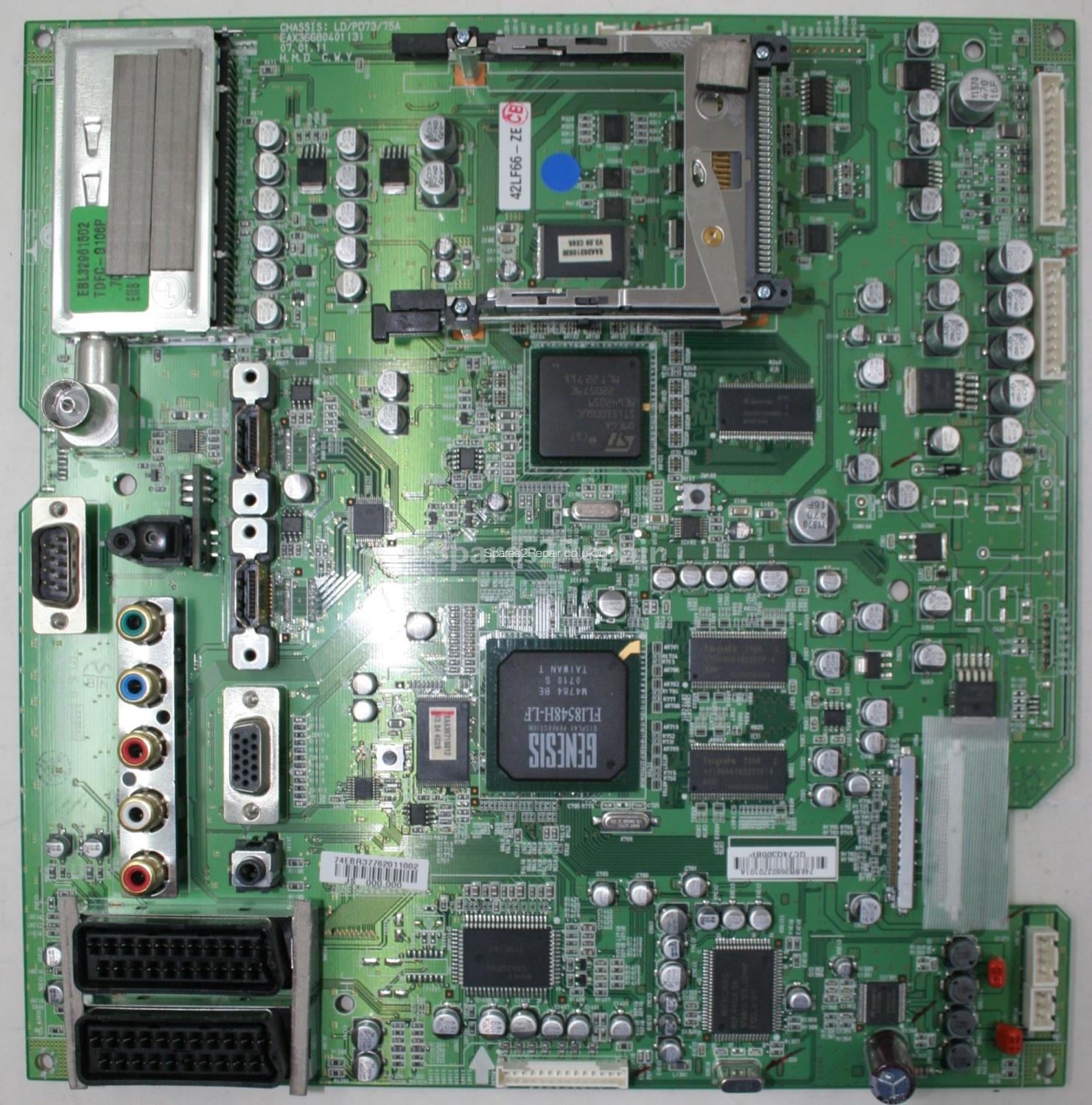 LG 42LF66 - Main AV - EAX36680401 3 - 42LF66-ZE - SAA30715312 V3